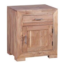 Nachttisch in Braun - 50x40x60 (LxBxH)