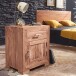 Nachttisch in Braun - 50x40x60 (LxBxH)