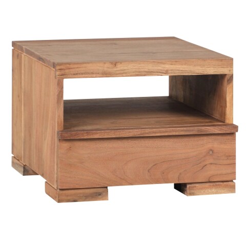 Nachttisch in Braun - 40x40x30 (LxBxH)