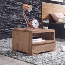 Nachttisch in Braun - 40x40x30 (LxBxH)