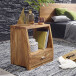 Nachttisch in Braun - 45x40x53 (LxBxH)