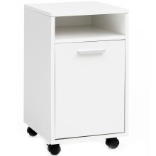 Rollcontainer in Weiß - 33x38x60cm (LxBxH)