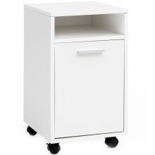 Rollcontainer in Weiß - 33x38x60cm (LxBxH)