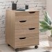Rollcontainer in Braun - 40x40x60cm (LxBxH)
