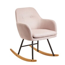 Schaukelsessel in Rosa - 70x71x76 (LxBxH)