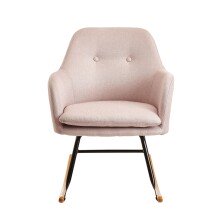 Schaukelsessel in Rosa - 70x71x76 (LxBxH)