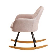 Schaukelsessel in Rosa - 70x71x76 (LxBxH)