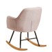Schaukelsessel in Rosa - 70x71x76 (LxBxH)