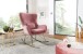 Schaukelsessel in Rosa - 89x74x101 (LxBxH)