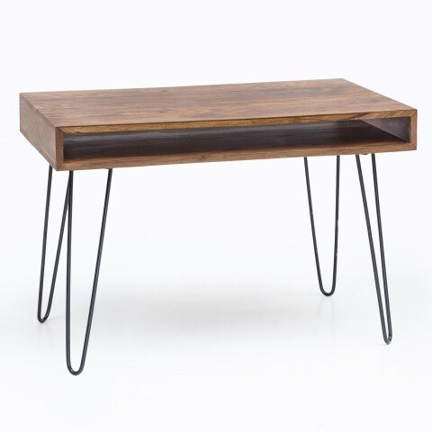 Schreibtisch in Braun - 60x110x76 (LxBxH)