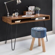 Schreibtisch in Braun - 60x110x76 (LxBxH)