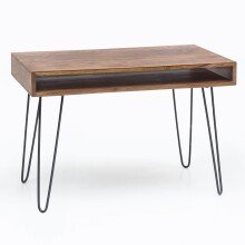 Schreibtisch in Braun - 60x110x76 (LxBxH)