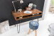 Schreibtisch in Braun - 60x110x76 (LxBxH)