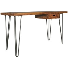 Schreibtisch in Braun - 60x130x76 (LxBxH)