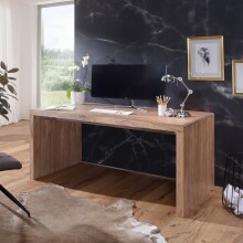 Schreibtisch in Braun - 80x140x76 (LxBxH)