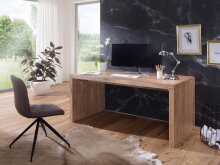 Schreibtisch in Braun - 80x160x76 (LxBxH)