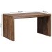 Schreibtisch in Braun - 80x140x76 (LxBxH)
