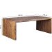 Schreibtisch in Braun - 100x200x76 (LxBxH)