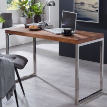 Schreibtisch in Braun - 60x120x76 (LxBxH)