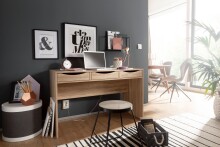 Schreibtisch in Grau - 55x120x75cm (LxBxH)