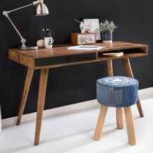 Schreibtisch in Braun - 60x117x75 (LxBxH)