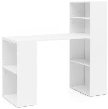 Schreibtisch in Weiß - 53x120x120cm (LxBxH)