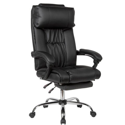 Schreibtischstuhl in Schwarz - 67x67x127 (LxBxH)