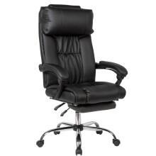 Schreibtischstuhl in Schwarz - 67x67x127 (LxBxH)