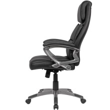 Schreibtischstuhl in Schwarz - 70x70x125cm (LxBxH)