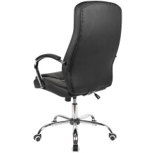 Schreibtischstuhl in Schwarz - 70x70x123cm (LxBxH)