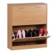 Schuhkipper in Braun - 75x24x87cm (LxBxH)