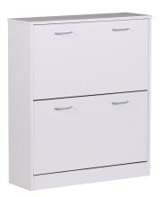 Schuhkipper in Weiß - 75x24x87cm (LxBxH)