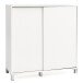 Schuhschrank in Weiß aus Flurschrank: MDF Beine: Kunststoff - 100x38x108 (LxBxH)