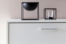 Schuhschrank in Weiß - 120x24x81cm (LxBxH)