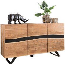 Sideboard in Braun - 148x43x85 (LxBxH)