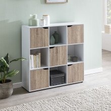 Sideboard in Weiß - 89x29x91cm (LxBxH)