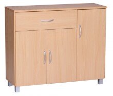 Sideboard in Braun - 90x30x75cm (LxBxH)