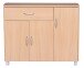 Sideboard in Braun - 90x30x75cm (LxBxH)