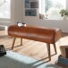Sitzbank in Braun - 100x40x53 (LxBxH)