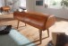 Sitzbank in Braun - 100x40x53 (LxBxH)