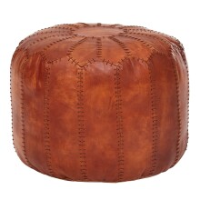 Sitzhocker in Braun - 52x52x40 (LxBxH)