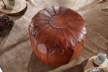 Sitzhocker in Braun - 52x52x40 (LxBxH)