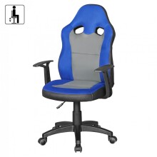 Gaming-Stuhl in Blau - 60x60x112cm (LxBxH)