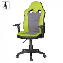 Gaming-Stuhl in Grün - 60x60x112cm (LxBxH)
