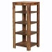 Standregal in Braun - 44x44x105 (LxBxH)