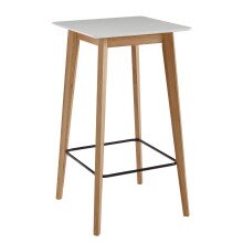 Bartisch in Weiß - 60x60x110 (LxBxH)