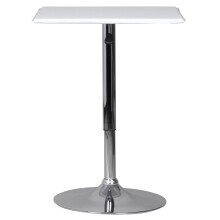 Bartisch in Weiß - 63x63x83cm (LxBxH)