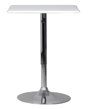 Bartisch in Weiß - 63x63x83cm (LxBxH)
