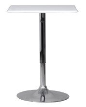 Bartisch in Weiß - 63x63x83cm (LxBxH)