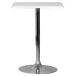 Bartisch in Weiß - 63x63x83cm (LxBxH)